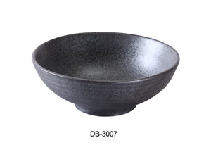 Yanco DB-3007 Diamond Black Collection 6.75" Soup Bowl 24 oz