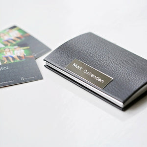 Engraved Business Card / Credit Card Holder