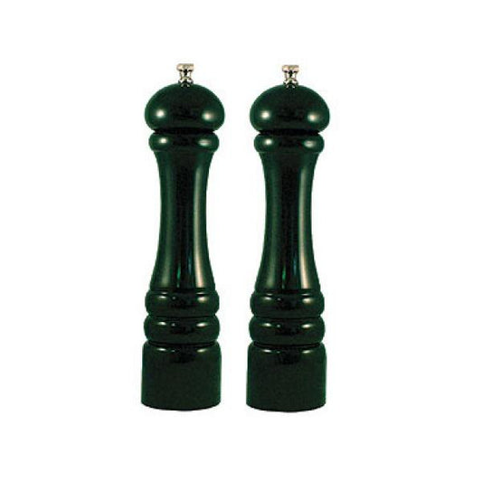 Chef Specialties 10802 10 in. Forest Green Mill and Salt Mill Set