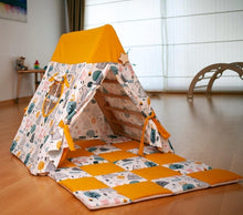 Load image into Gallery viewer, Climbing Triangle with Tent Cover, Mat, Ramp
