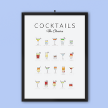 Load image into Gallery viewer, Cocktails Art Poster Decor
