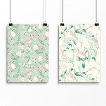 Load image into Gallery viewer, Cute Nursery decor woodland themed | set of 2 wall art prints
