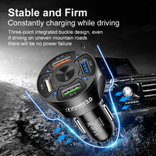 Load image into Gallery viewer, 4 USB Car Charger Fast 7A QC3.0 Quick Car Charger Adapter | Because I Have a Boyfriend
