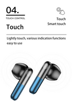 Load image into Gallery viewer, Comfortable Wear HIFI Stereo Sport Bluetooth TWS Wireless Headsets
