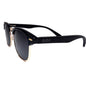 Midnight Black Bamboo Club Sunglasses, Polarized, HandCrafted