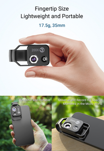 200X Digital Zoom Lens for Mobile Phone for iPhone Samsung Smartphones | Electronics