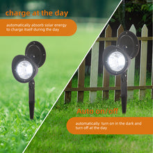 Load image into Gallery viewer, 2pcs Solar Landscape Spotlight LED Lighting for Garden | Outdoor Living
