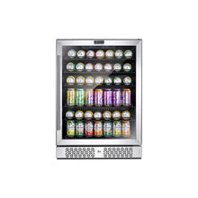 Load image into Gallery viewer, Empava BR02S 24 Inch Freestanding &amp; Built-in Beverage Fridge
