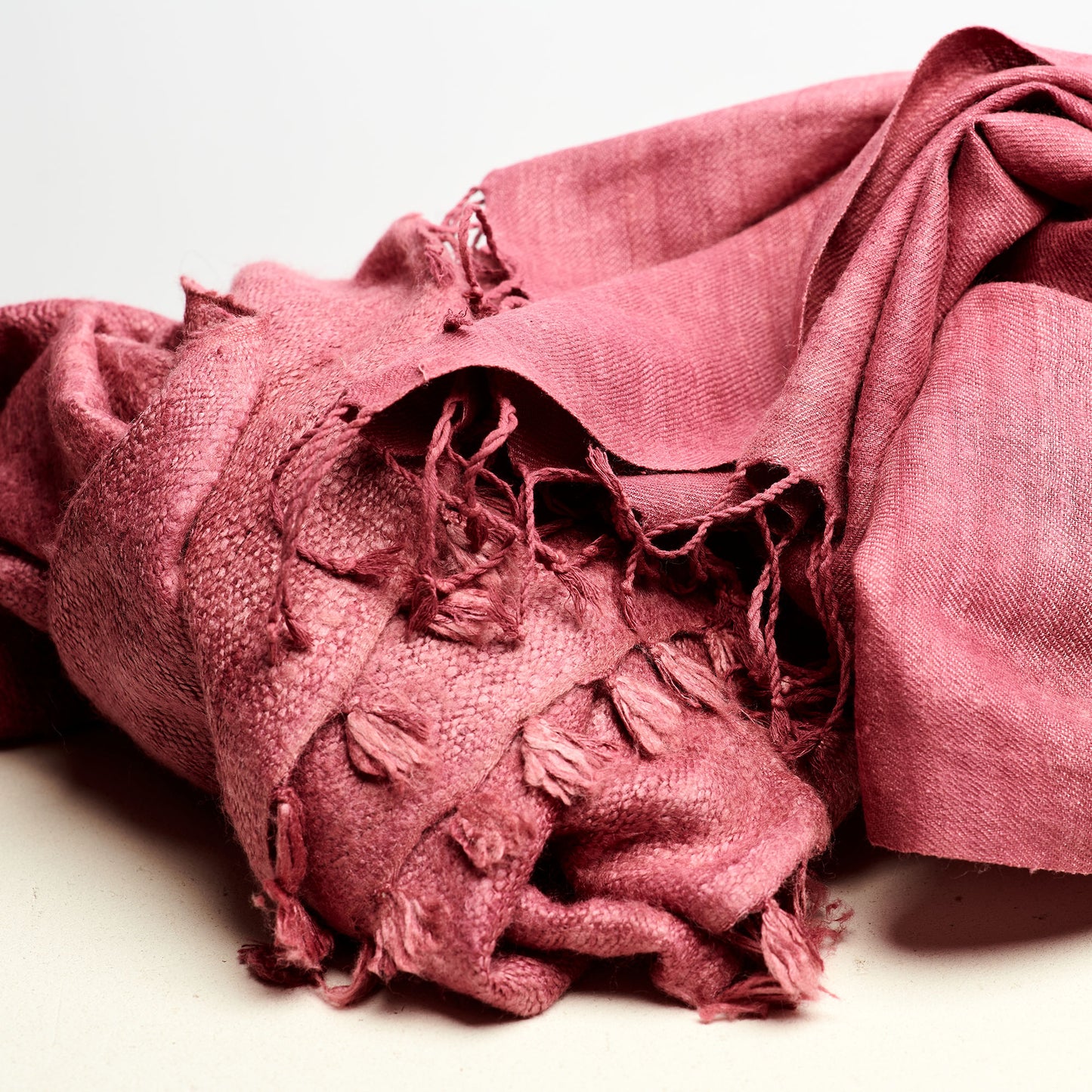 Timeless Silk - Muted Pink Eri Silk Stole