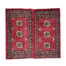 Load image into Gallery viewer, Handknotted Bokhara Mexican Red Wool Mat
