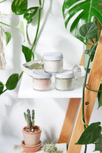 Load image into Gallery viewer, Clay Face Mask Trio Rose Clay French Green Clay Kaolin Clay Turmeric
