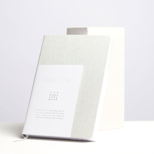 Papillon - Linen Hardcover Notebook