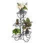 4 Tier Metal Flower Plant Stand Display Shelf for Home Garden | Home Decor