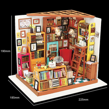 Load image into Gallery viewer, DIY Doll House Miniature Dollhouse Wooden Kits Toy
