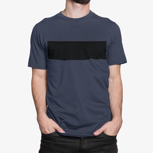 Load image into Gallery viewer, Mens Black Colorblock T-Shirt
