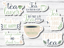 Load image into Gallery viewer, Fueled by Tea Sticker/Magnet
