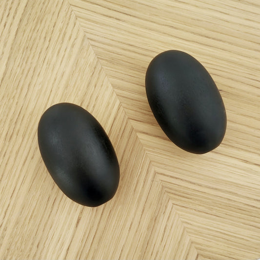 Cabinet Knob OVAL | Black | Home Improvement