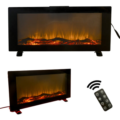 42 Inch Wall-Mounted Electronic Fireplace 10 Colors CSA Certification | Home Improvement