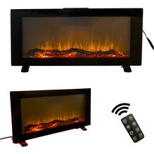 Load image into Gallery viewer, 42 Inch Wall-Mounted Electronic Fireplace 10 Colors CSA Certification
