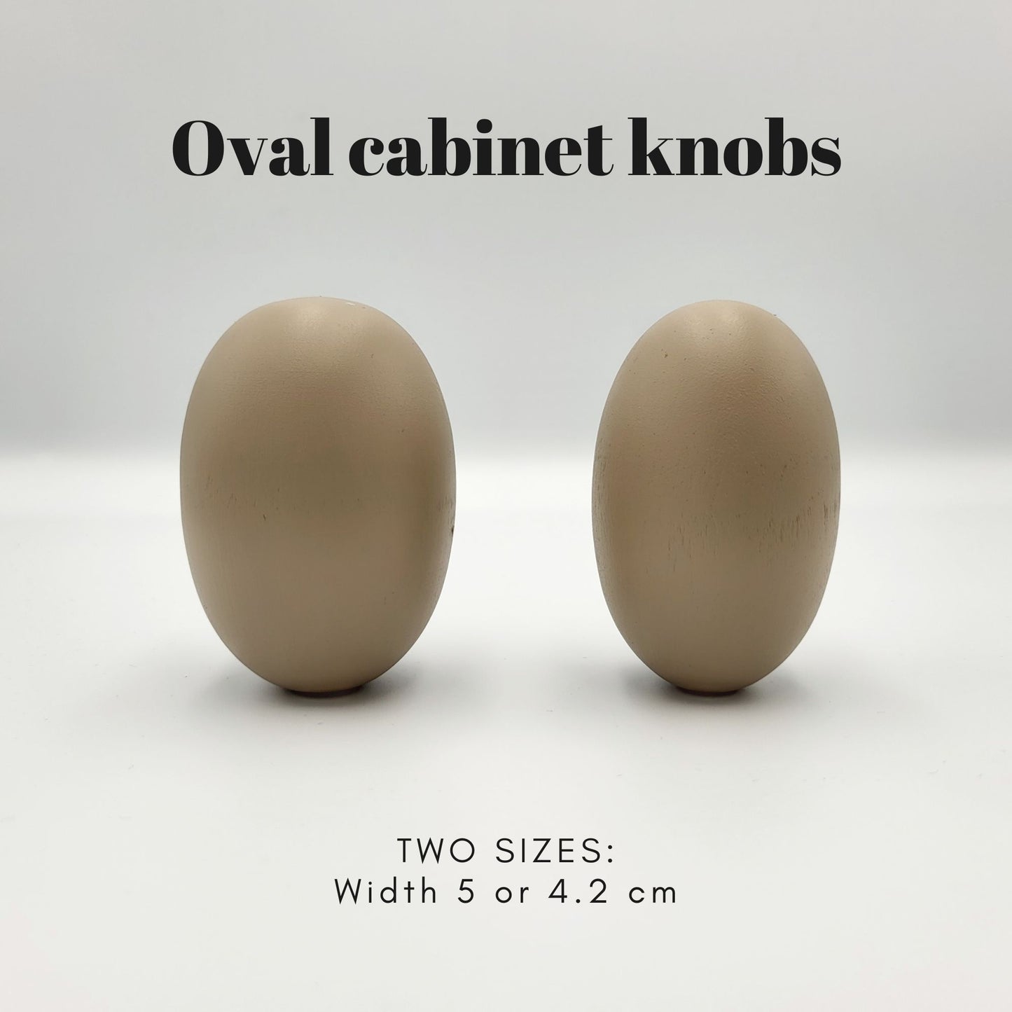 Cabinet Knob OVAL | Beige | Home Improvement