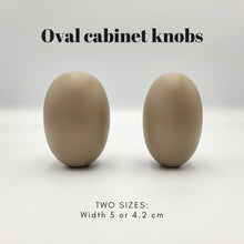 Load image into Gallery viewer, Cabinet knob OVAL | beige
