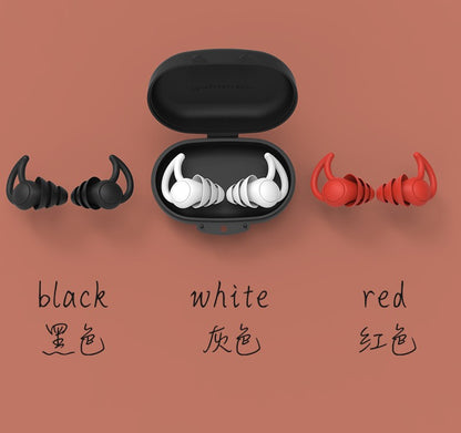 Silicone Sleeping Ear Plugs Sound Insulation Ear Protection Earplugs