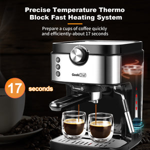 Espresso Machine 20 Bar Coffee Maker Machine | Kitchen