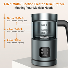 Load image into Gallery viewer, 4 IN 1 Automatic Hot and Cold Foam Maker Frother for Coffee | Coffee Maker
