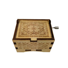 Load image into Gallery viewer, You are My Sunshine Hand Crank Wooden Music Box
