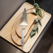 Load image into Gallery viewer, Cake knife server PINE NEEDLE
