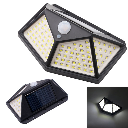 100 LED Human Body Induction Light Solar Wall Light | Outdoor Living