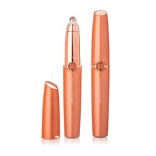 Load image into Gallery viewer, Almost Famous Precision Brow Shavers with Rose Gold accents
