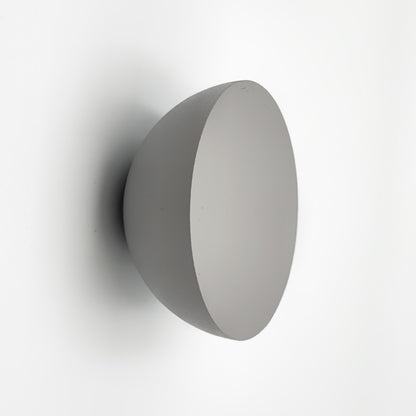 Cabinet knob ROUND FLAT | grey