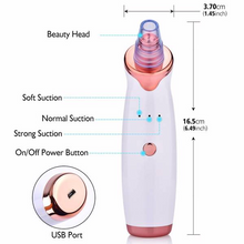 Load image into Gallery viewer, Electric Skin blackhead Vacuum Facial Blackhead Remover
