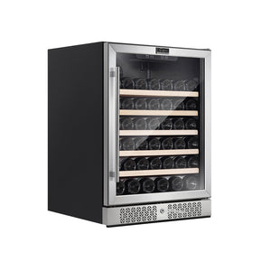 Empava WC03S 24 Inch Wine Cooler Wine Fridge 52 Bottles