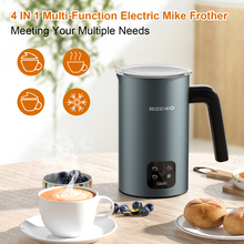 Load image into Gallery viewer, 4 IN 1 Automatic Hot and Cold Foam Maker Frother for Coffee | Coffee Maker
