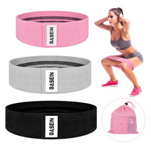 Load image into Gallery viewer, 3 Pack Set Resistance Exercise Fitness Bands |
