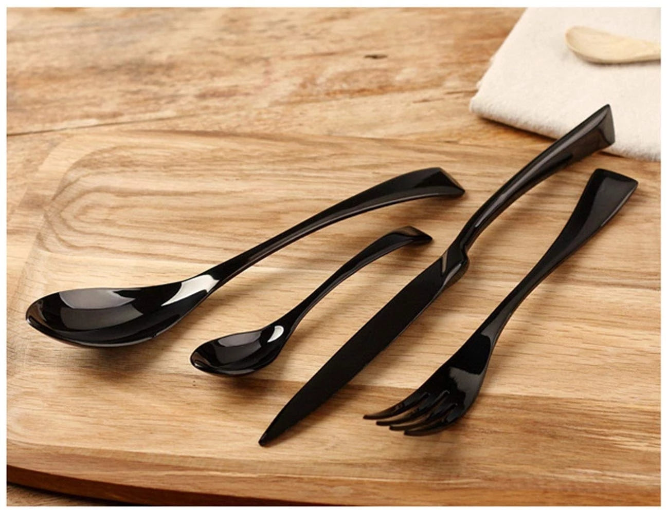 4pcs Stainless Steel Steak Knife Fork Spoon | Flatware