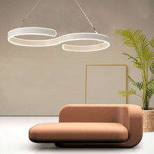 Load image into Gallery viewer, Contemporary Acrylic LED Swirl Shaped Light Fixture
