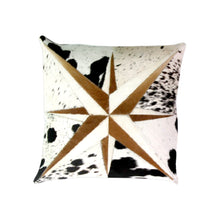 Load image into Gallery viewer, Cowhide Leather Bianca Cushion Cover
