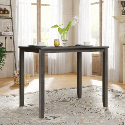 GrayWood Framhouse Style Counter Height Dining Table