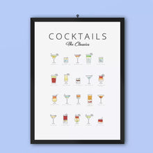 Load image into Gallery viewer, Cocktails Art Poster Decor
