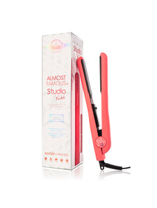 Almost Famous 1.25" Studio Series Flat Iron with Luxe Gemstone Plates