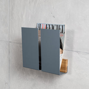 Modern Wall Magazine Rack WINGS