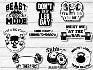 Beast Mode Sticker/Magnet