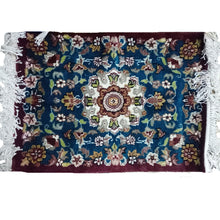 Load image into Gallery viewer, Persian Bokhara Handmade Prussian Blue Woolen Rug
