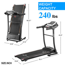 Load image into Gallery viewer, Classic Style Folding Electric Treadmill Motorized Running Machine
