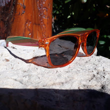 Load image into Gallery viewer, Juicy Fruit Multi-Colored Bamboo Polarized Sunglasses, Handcrafted
