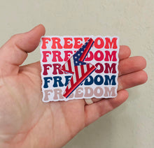 Load image into Gallery viewer, Freedom- 4th of July Sticker/Magnet
