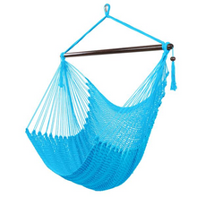 Load image into Gallery viewer, Caribbean Large Hammock Chair Swing Seat Hanging Chair
